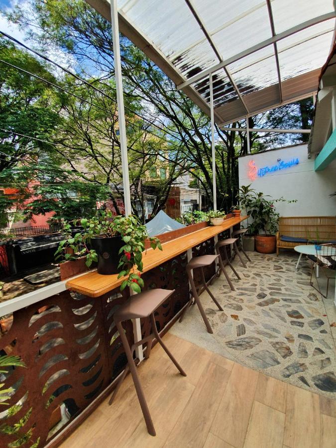 La Playa Hostel & Rooftop Medellín Dış mekan fotoğraf